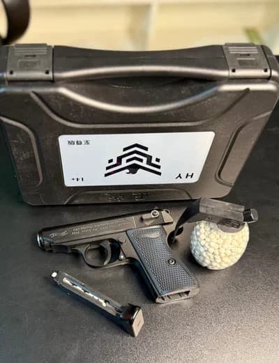 Full Metal Walther PPK BBS Toy gun - Walther PPK Toy pistol - ১০০% মেটাল বডি পিস্তল