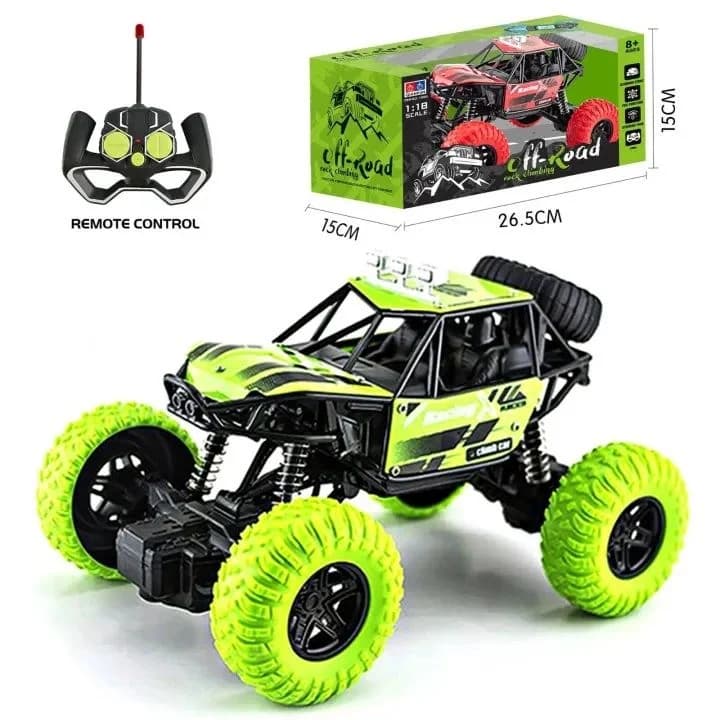 Off-Road RC Car 4WD High-Speed Remote Control Monster Truck with Rechargeable Battery