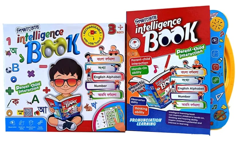 Tolking Book Talking Book Electronic Learning Toy with Sound and Music for Kids