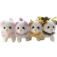 Battery Cat Battery Operated Walking Cat Toy with Moving Paws and Meow Sounds