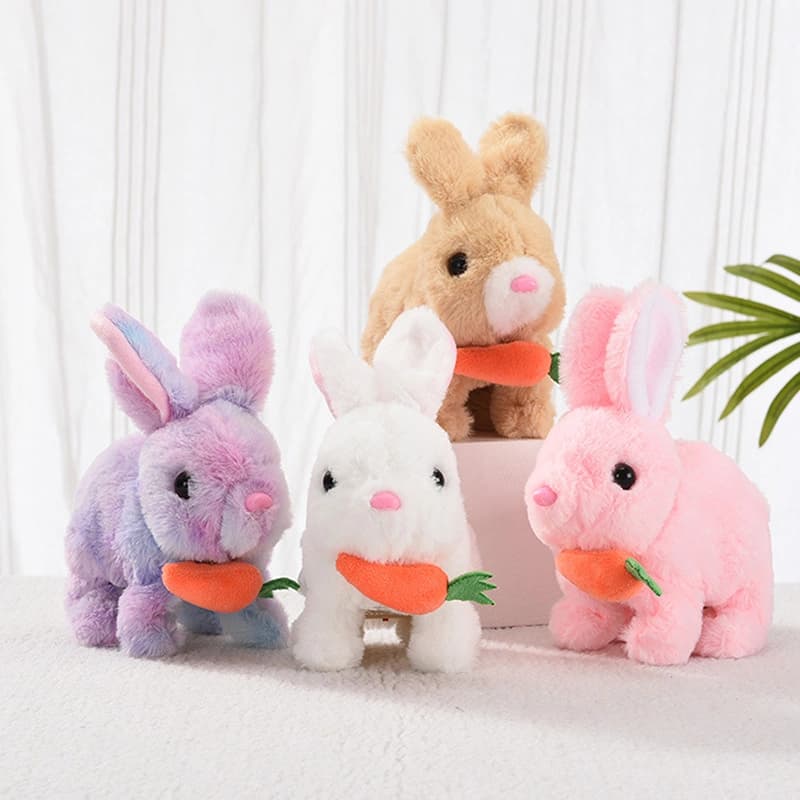 Khorgush Battery Operated Cat Toy with Moving Ears and Interactive Play Action