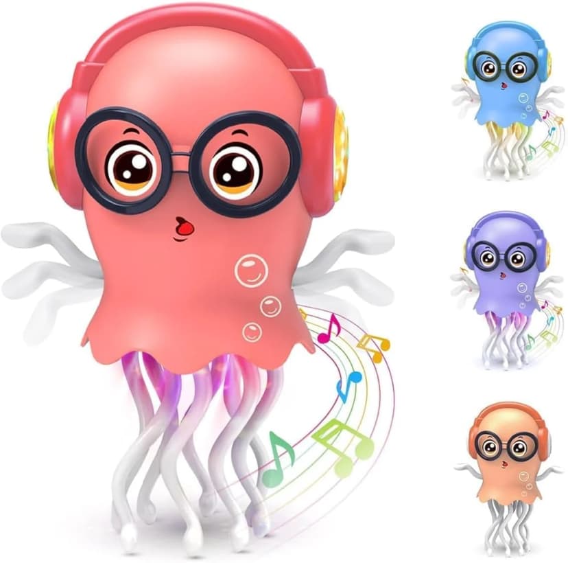 Jellfish Jeli Fish Soft Plush Toy with Unique Jellyfish Design for Sensory Play