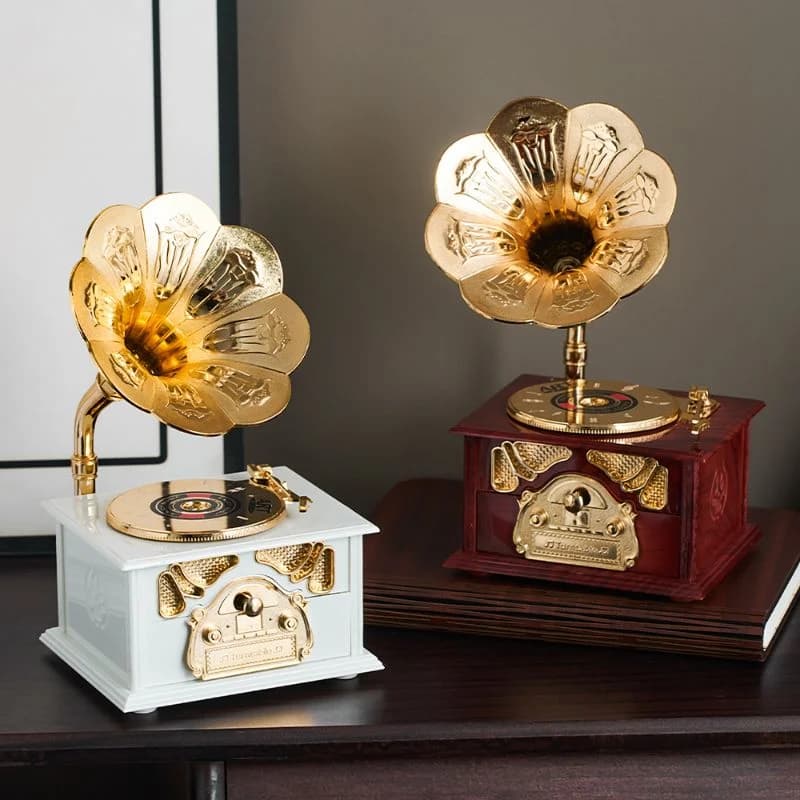 Almari Gori Almari Clock Decorative Cupboard Style Clock Showpiece for Home