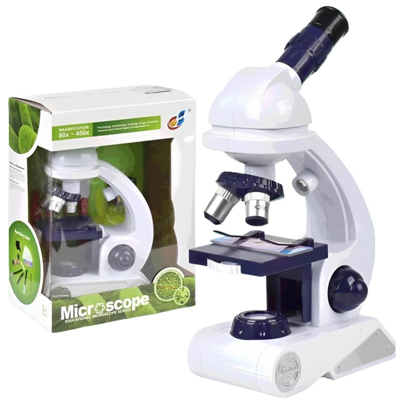 Microscope Educational Science Kit for Kids STEM Learning and Biology Exploration